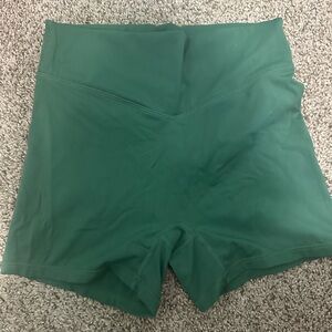 Balance Athletica Forest Green Bike Shorts